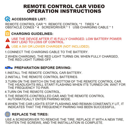 Unleash the Fun with the 1:24 Scale Remote Control Drift Car - 2.4Ghz 4WD RC Car with LED Lights - The Ultimate Birthday Gift for Kids!